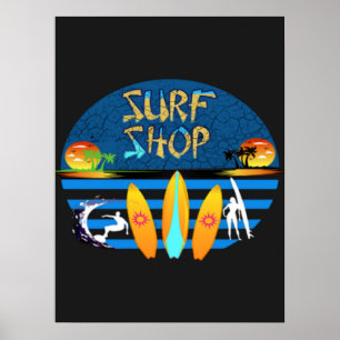 Surf Shop Poster