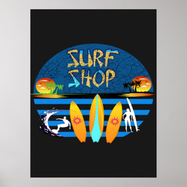 Surf Shop  Poster (Front)