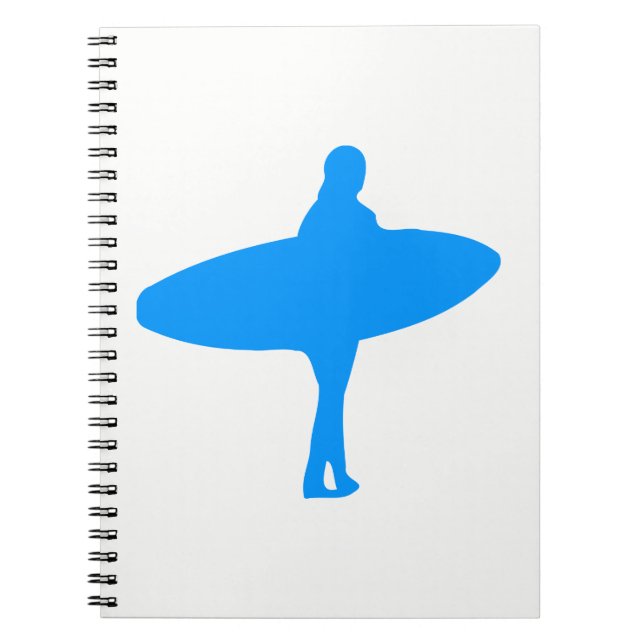 Surf Silhouette Notebook (Front)