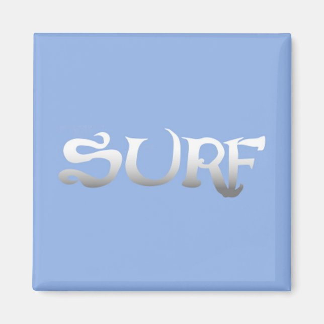 Surf square magnet (Front)