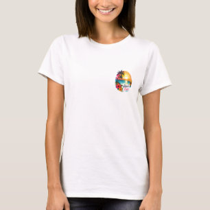 Surf, Sun & Palm Trees – Tropical Summer Vibes T-Shirt