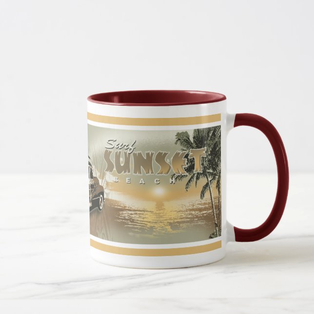 surf sunset mug (Right)
