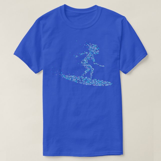 Surf Surferin Surfboard Surfboard T-Shirt (Design Front)