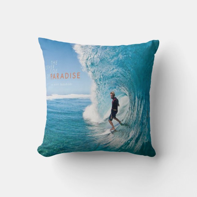Surf Surfing Surfer Cushion (Front)