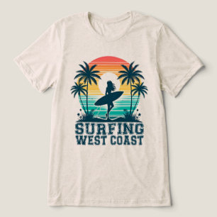 Surf T-Shirt Tri-Blend Shirt