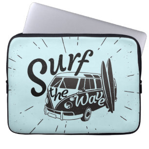 Surf The Wave Laptop Sleeve