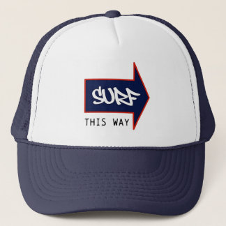 SURF THIS WAY TRUCKER HAT