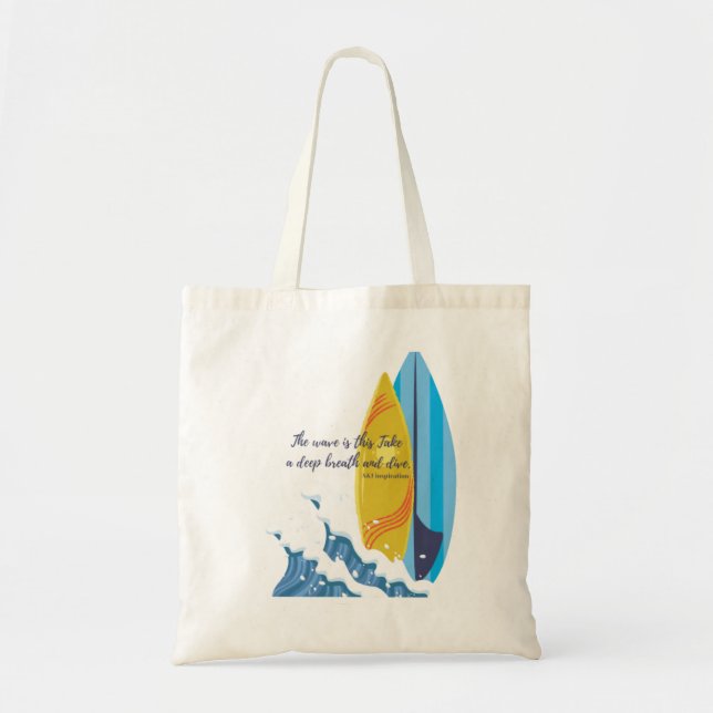 Surf Tote Bag (Front)