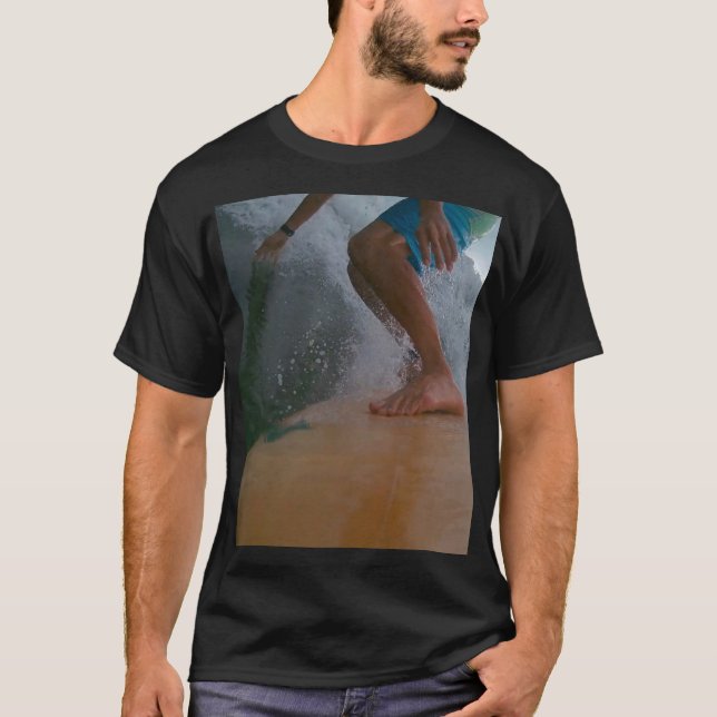 Surf touching wave T-Shirt (Front)