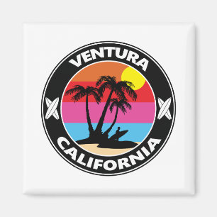 Surf Ventura California Magnet