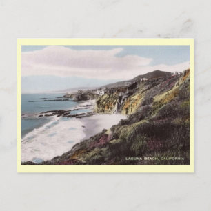 Surf View, Laguna Beach, California Vintage Postcard
