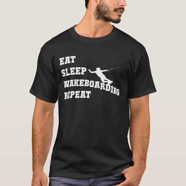 Surf Wakeboarding T-Shirt (Front)