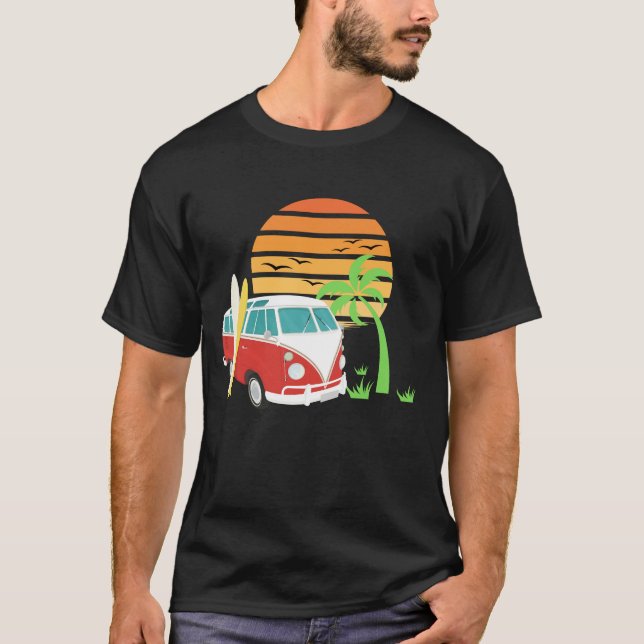 Surf Wheels: Sandy Adventure T-Shirt (Front)