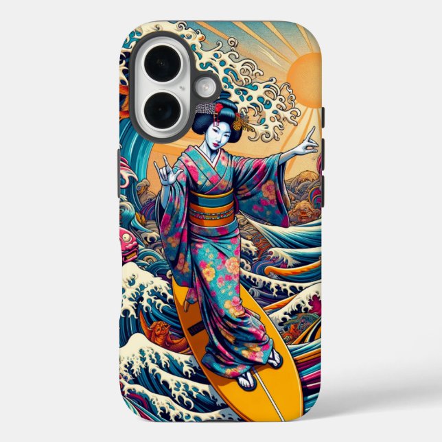 Surf Zen Case-Mate iPhone Case (Back)