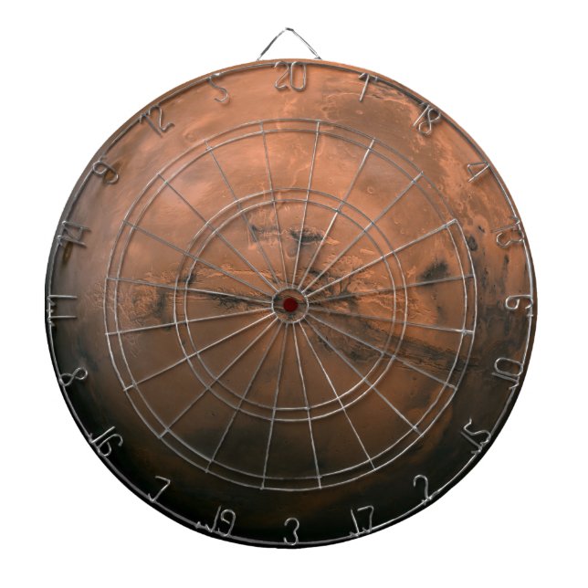 Surface of Mars (Martian Surface) (NASA) Dartboard (Front)