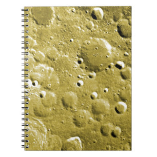 Surface of the moon notebook