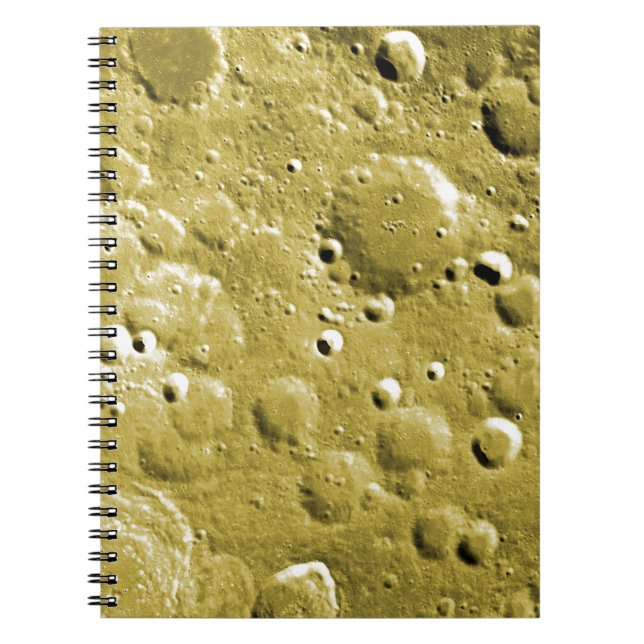 Surface of the moon notebook (Front)