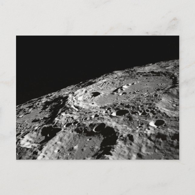 Surface Of The Moon (Space) Postcard (Front)