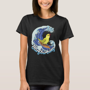 Surfbirbing Parrot I Yellow Indian Ringneck T-Shirt