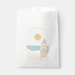 Surfboard Beach Baby Shower Favour Bag