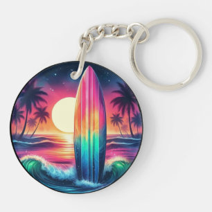 Surfboard Escape- Key Ring