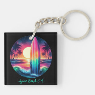 Surfboard Escape- Key Ring