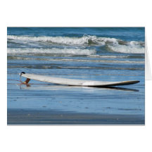 Surfboard on Beach