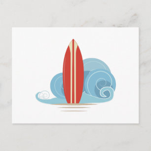Surfboard Postcard