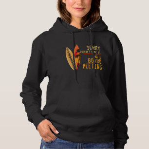 Surfboard Retro Vintage Ocean Surfer Surf Surfing Hoodie