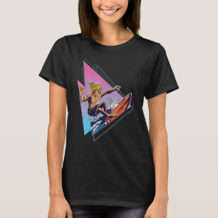 Surfboard Surfer 80s Vaporwave Water Sport Summer T-Shirt