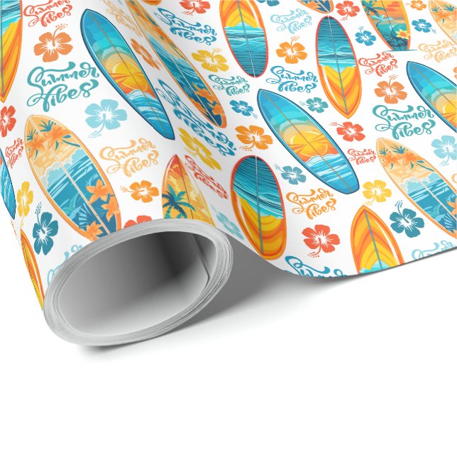 Surfboard Wrapping Paper (Roll Corner)
