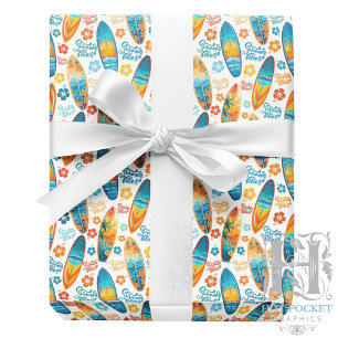 Surfboard Wrapping Paper