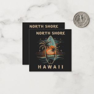 Surfboarder North Shore Hawaii Card