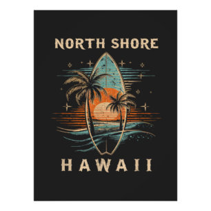 Surfboarder North Shore Hawaii Photo Print
