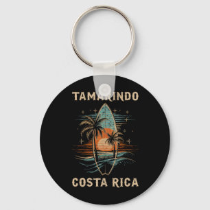 Surfboarder Tamarindo Costa Rica Surf Board Surfin Key Ring
