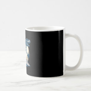 Surfboarding Tyrannosaurus Rex Surfing Dinosaur Lo Coffee Mug