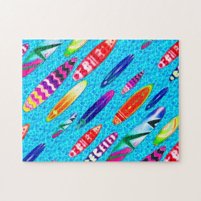 Surfboards 1 Puzzle (Horizontal)