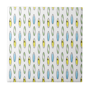 Surfboards Ceramic Tile