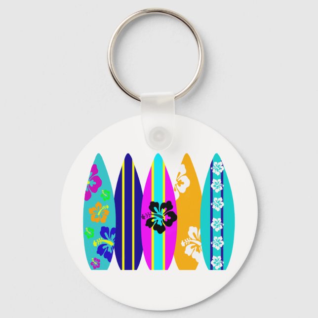 Surfboards Key Ring (Front)