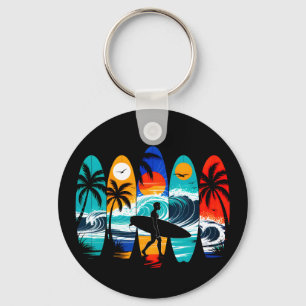 Surfboards Key Ring