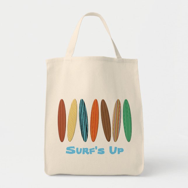 Surfboards Tote Bag (Front)