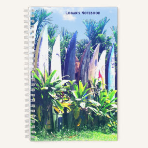Surfboards (w/out your text)  notebook