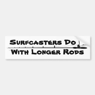 Surfcasting Bumper Sticker