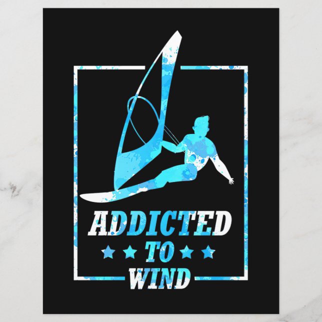 Surfer Addicted To Wind (Front)