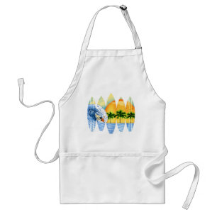 Surfer And Surfboards Standard Apron