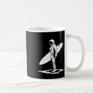 Surfer Astronaut Space Surfing Funny Surf Coffee Mug