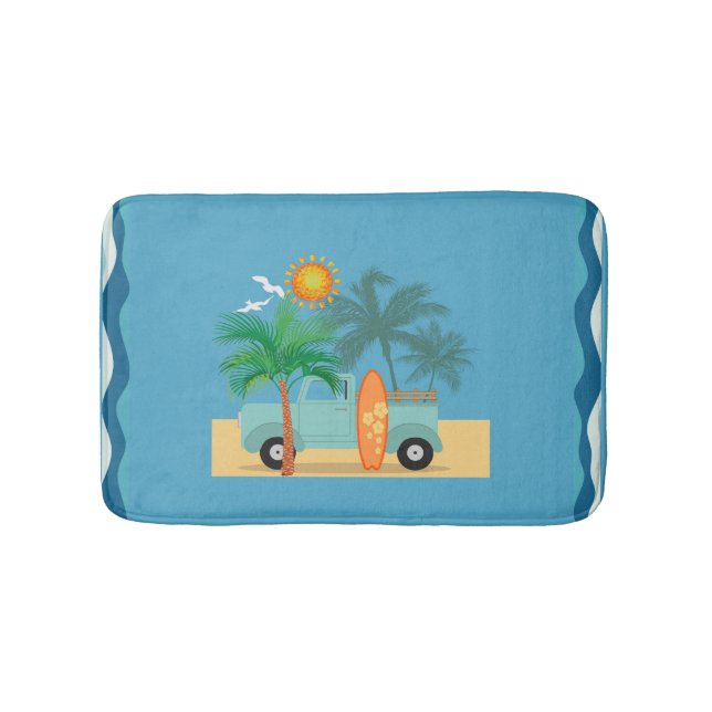 Surfer Bath Mat (Front)