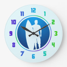 Surfer Clock