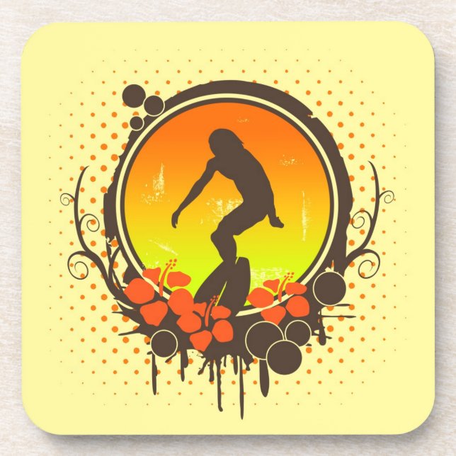 Surfer Coaster (Front)