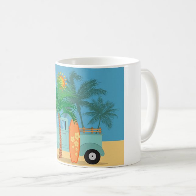 Surfer Coffee Mug (Front Right)